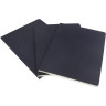 Набор блокнотов MOLESKINE Cahier Journal XLarge, линейка, синий индиго, 3 шт. CH221