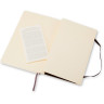 Блокнот MOLESKINE Classic Soft Large, без линовки, чёрный QP618