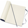 Блокнот MOLESKINE CLASSIC SOFT XLARGE, линейка, синий сапфир QP621B20