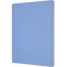 Блокнот MOLESKINE CLASSIC XLARGE нелинованный, голубая гортензия QP623B42